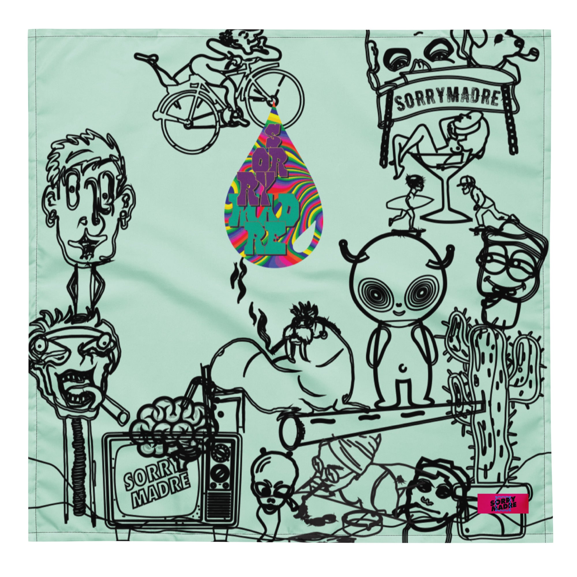 SorryMadre | Sketch | bandana