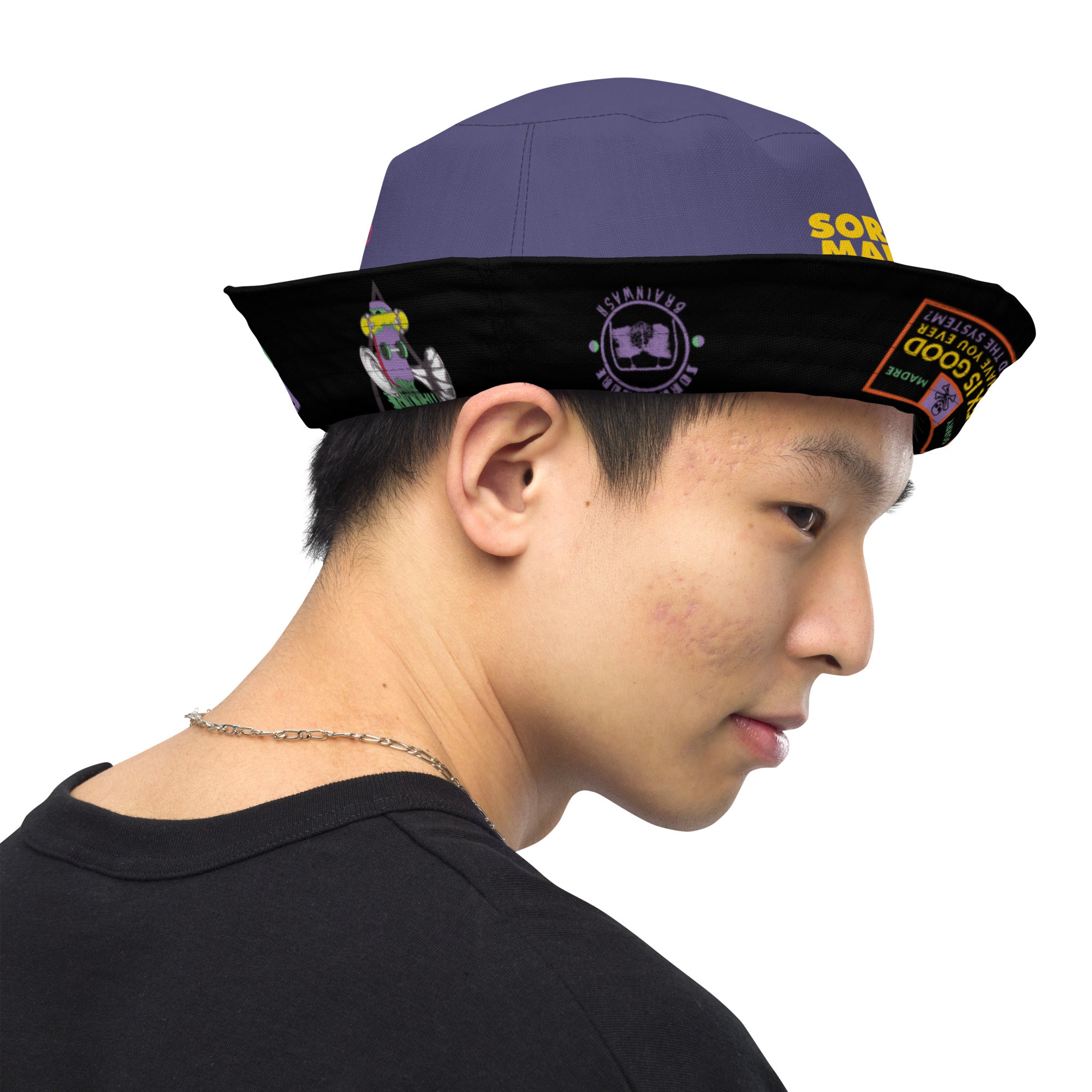 SorryMadre | Reversible bucket hat
