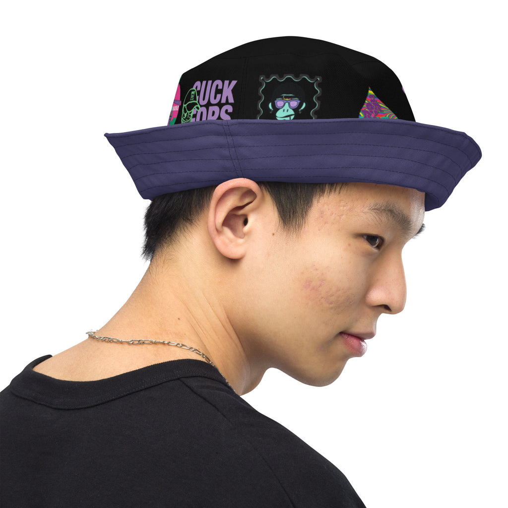 SorryMadre | Reversible bucket hat