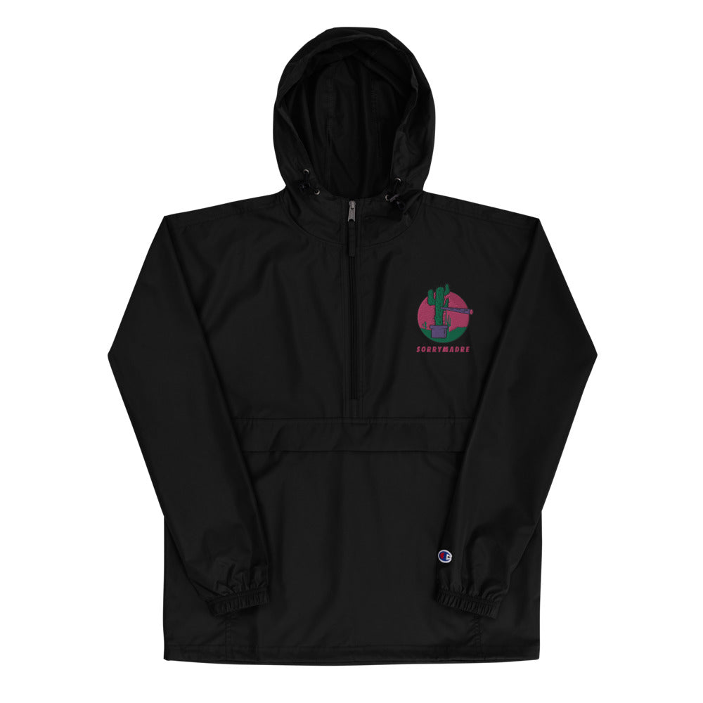 SorryMadre | Cactus | Embroidered Champion Packable Jacket
