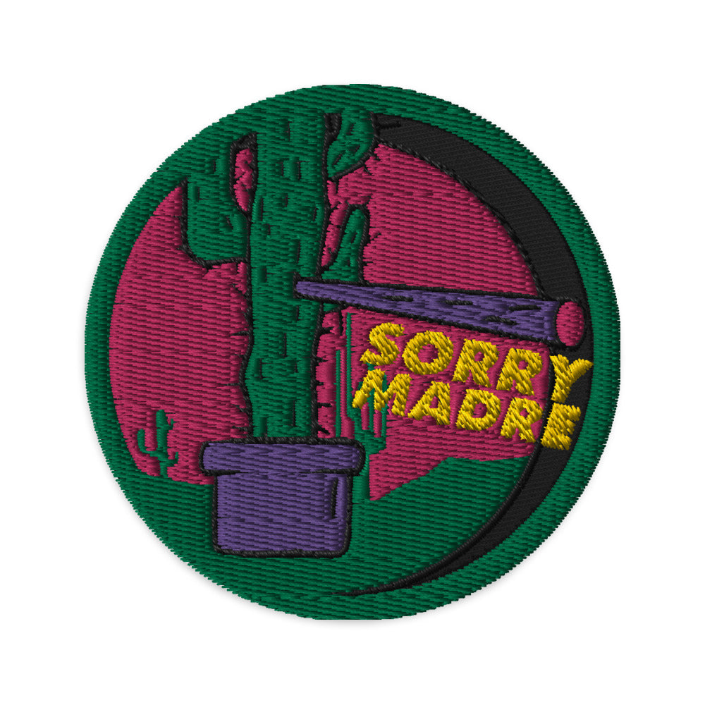 SorryMadre | Cactus | Embroidered Patch