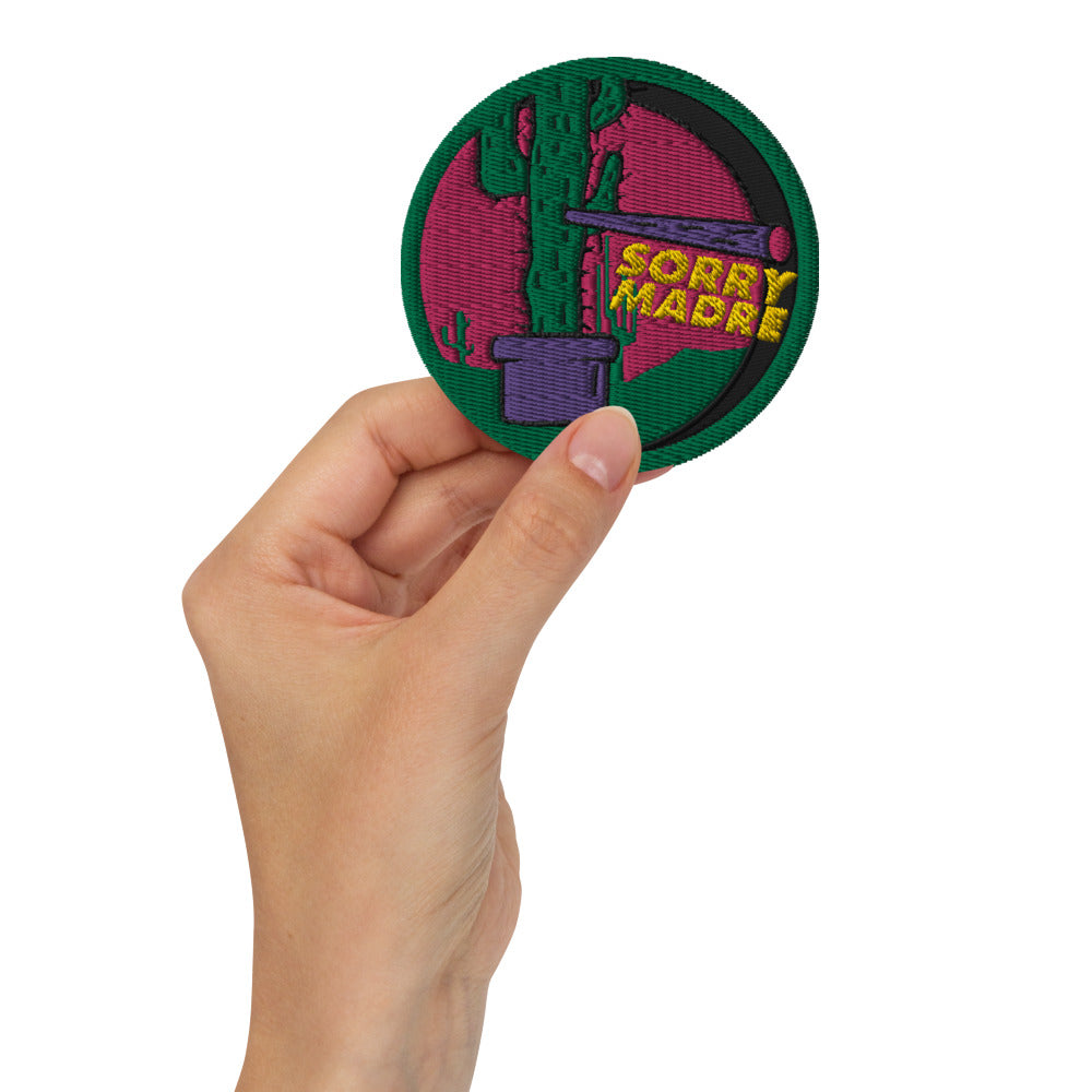 SorryMadre | Cactus | Embroidered Patch