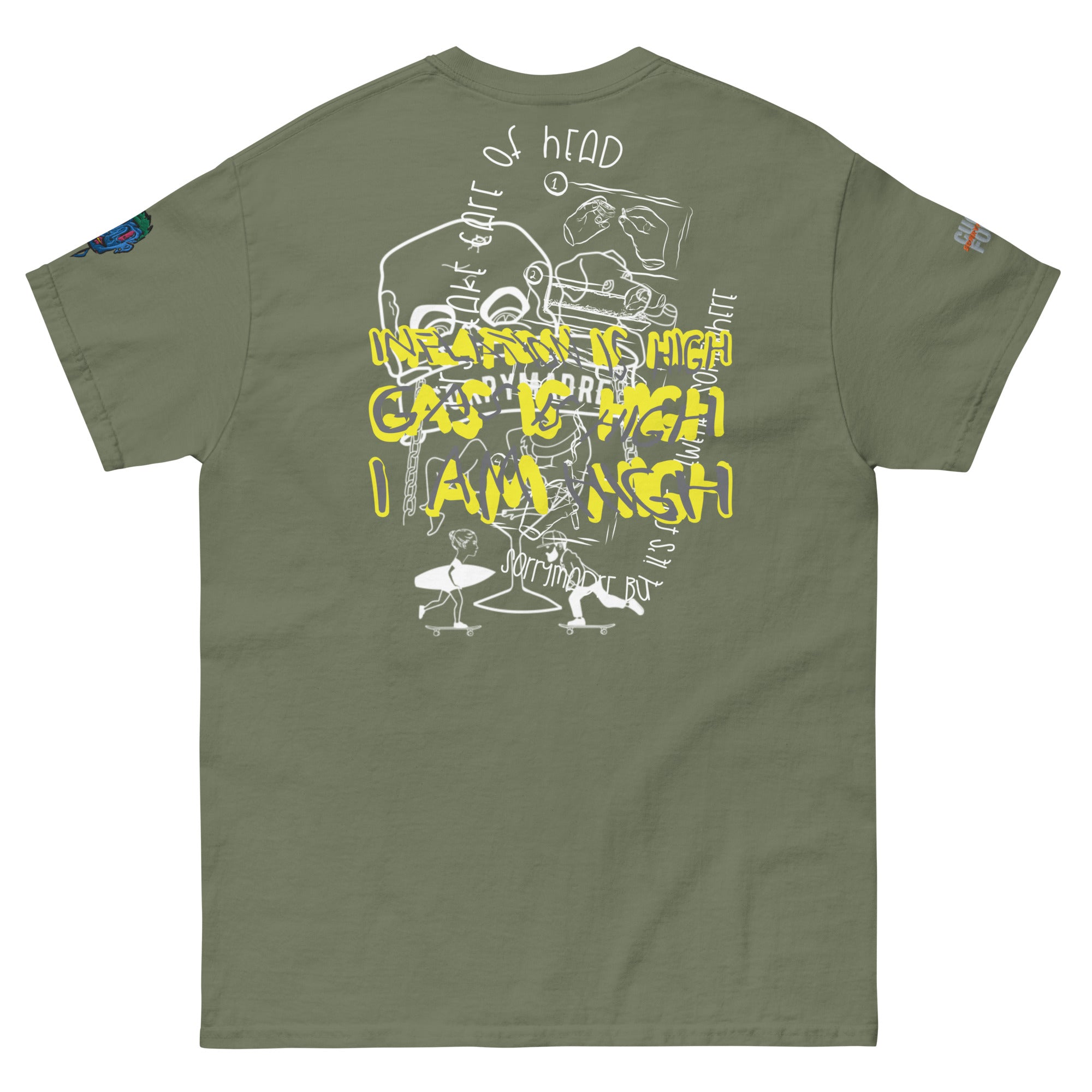 SorryMadre | inflation | Embroidered T-Shirt