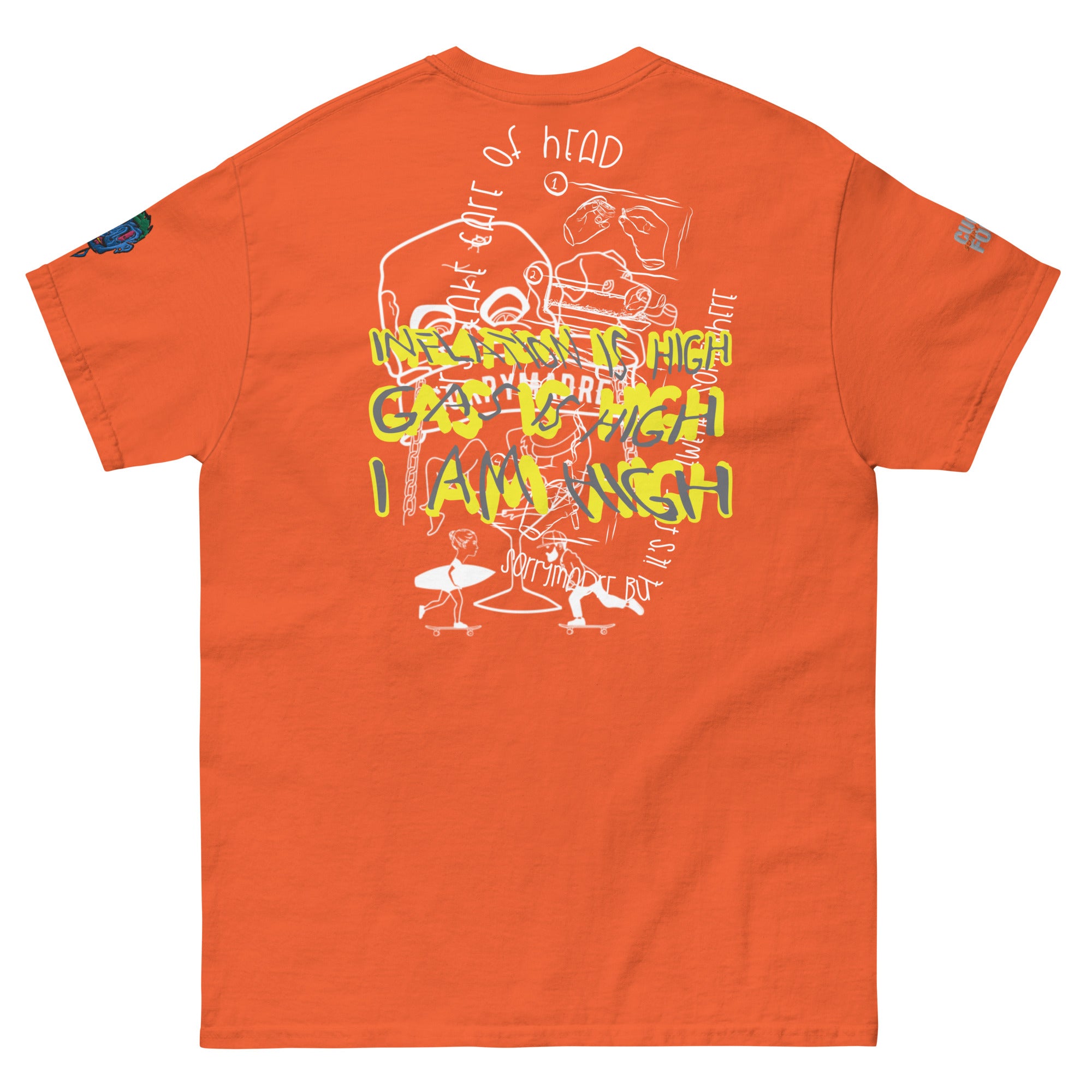 SorryMadre | inflation | Embroidered T-Shirt