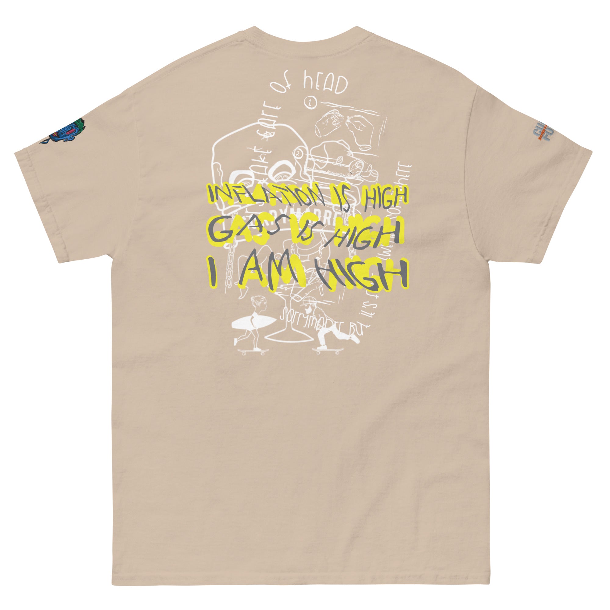 SorryMadre | inflation | Embroidered T-Shirt