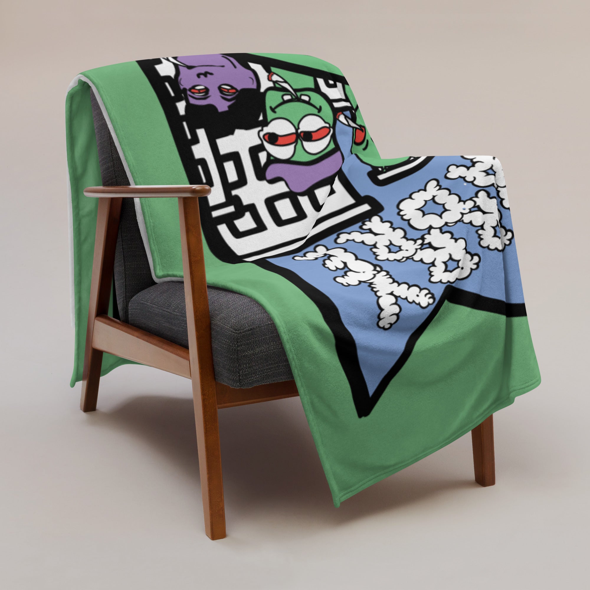 SorryMadre | Stoner | Throw Blanket