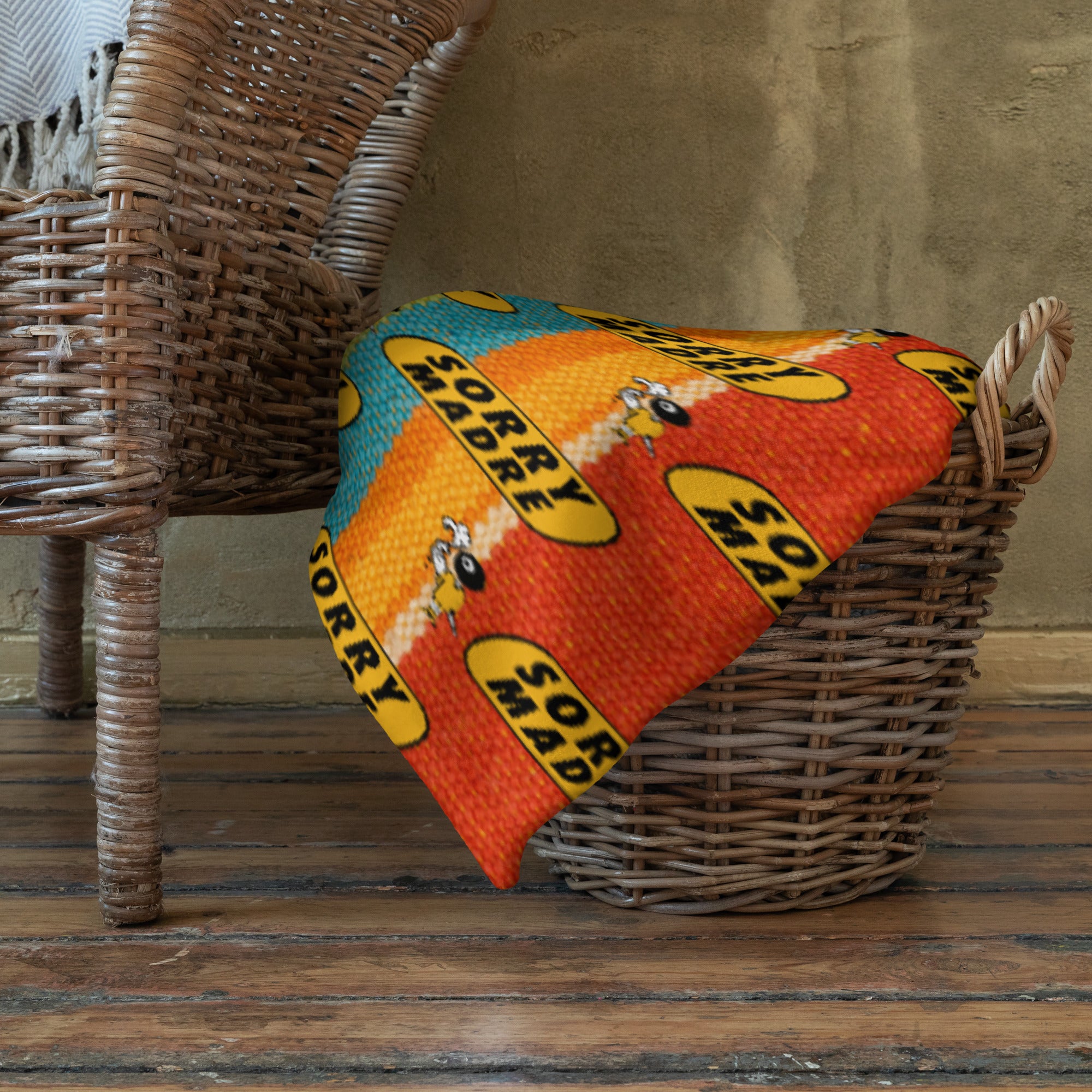 SorryMadre | Bigger | Throw Blanket