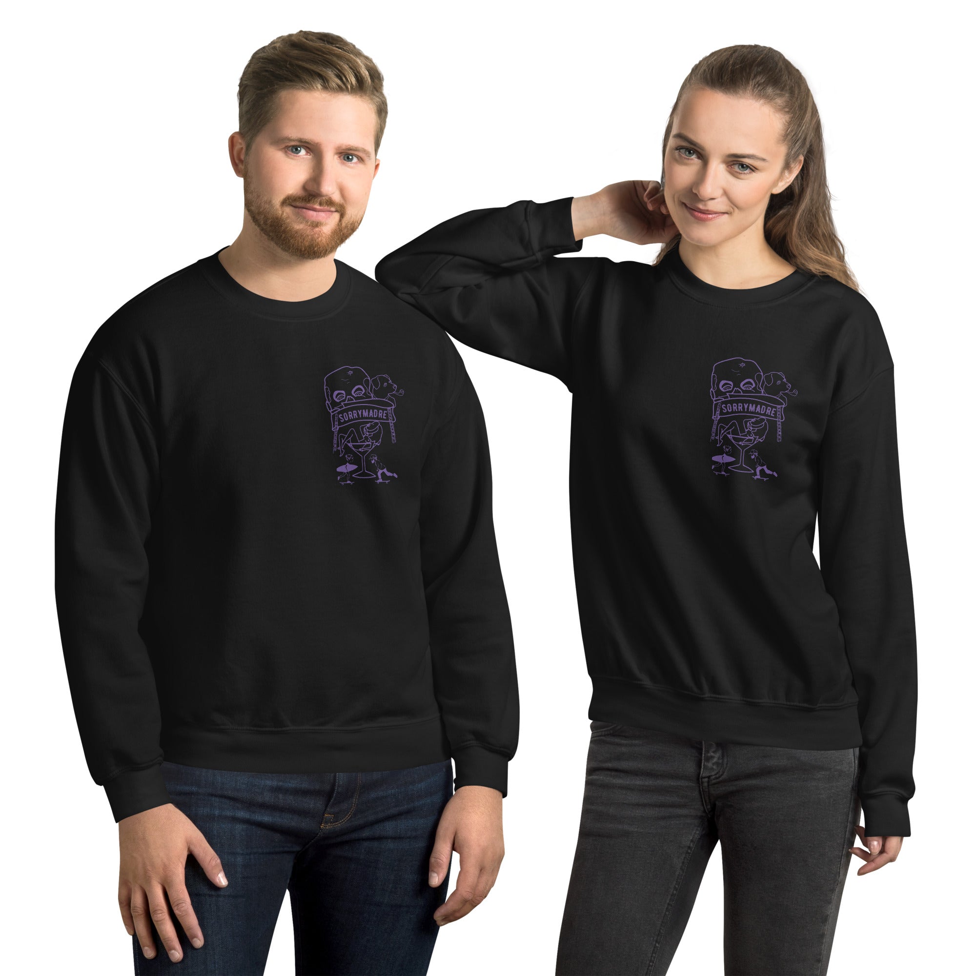 SorryMadre | Command | Embroidered Sweatshirt