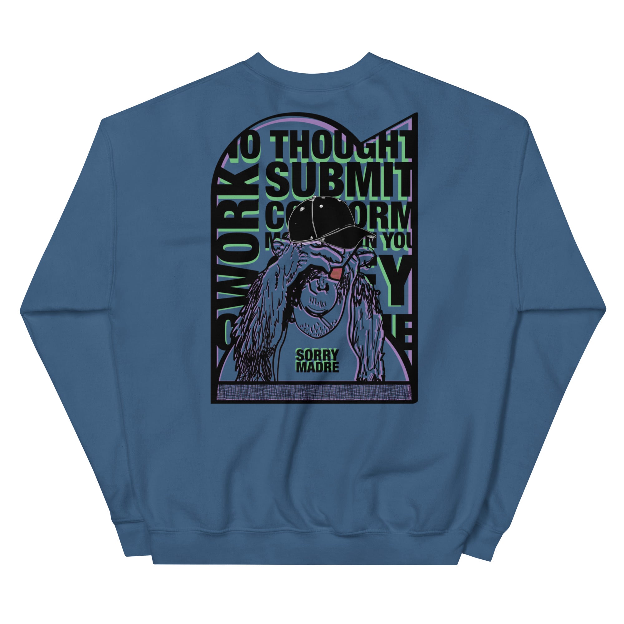 SorryMadre | Command | Embroidered Sweatshirt