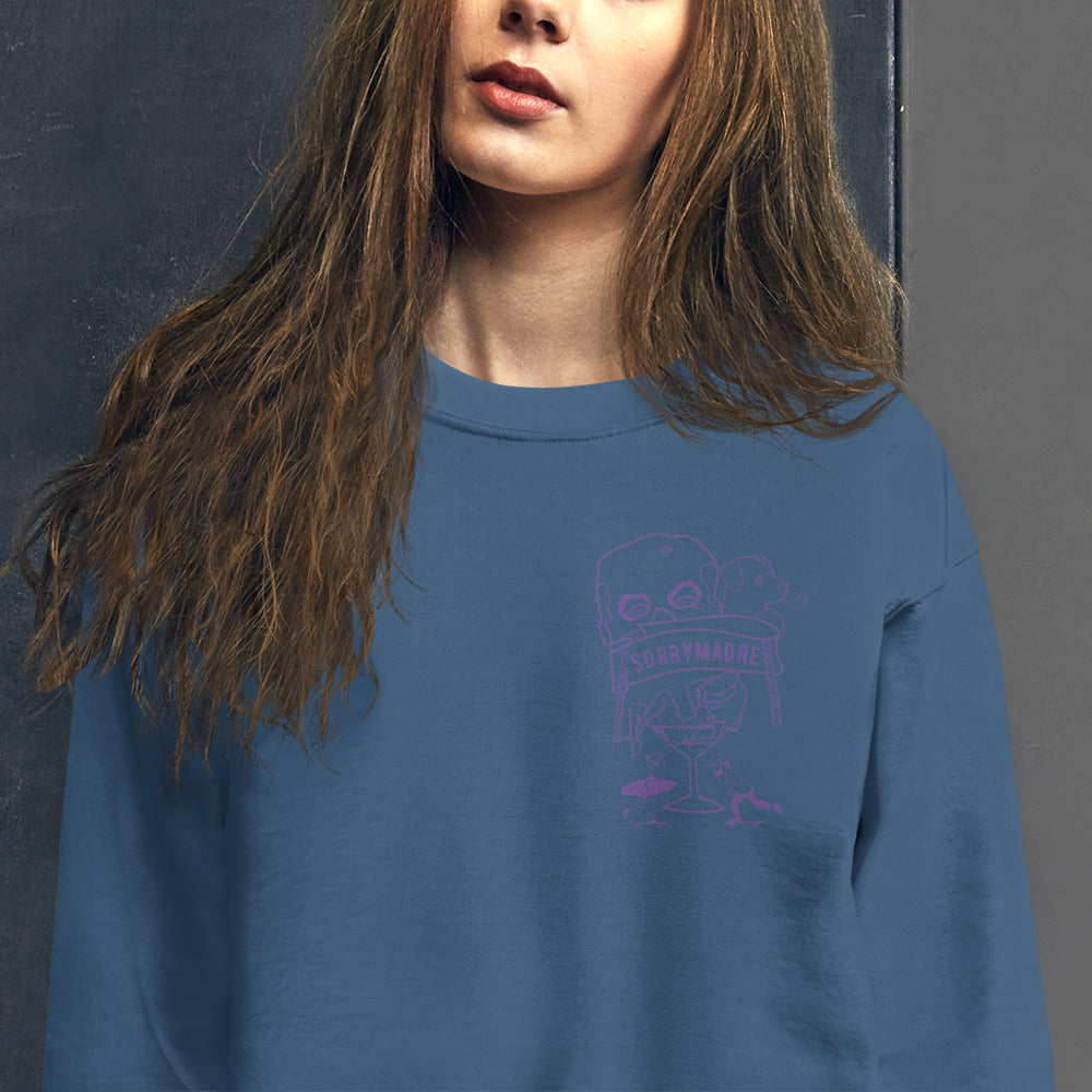 SorryMadre | Command | Embroidered Sweatshirt