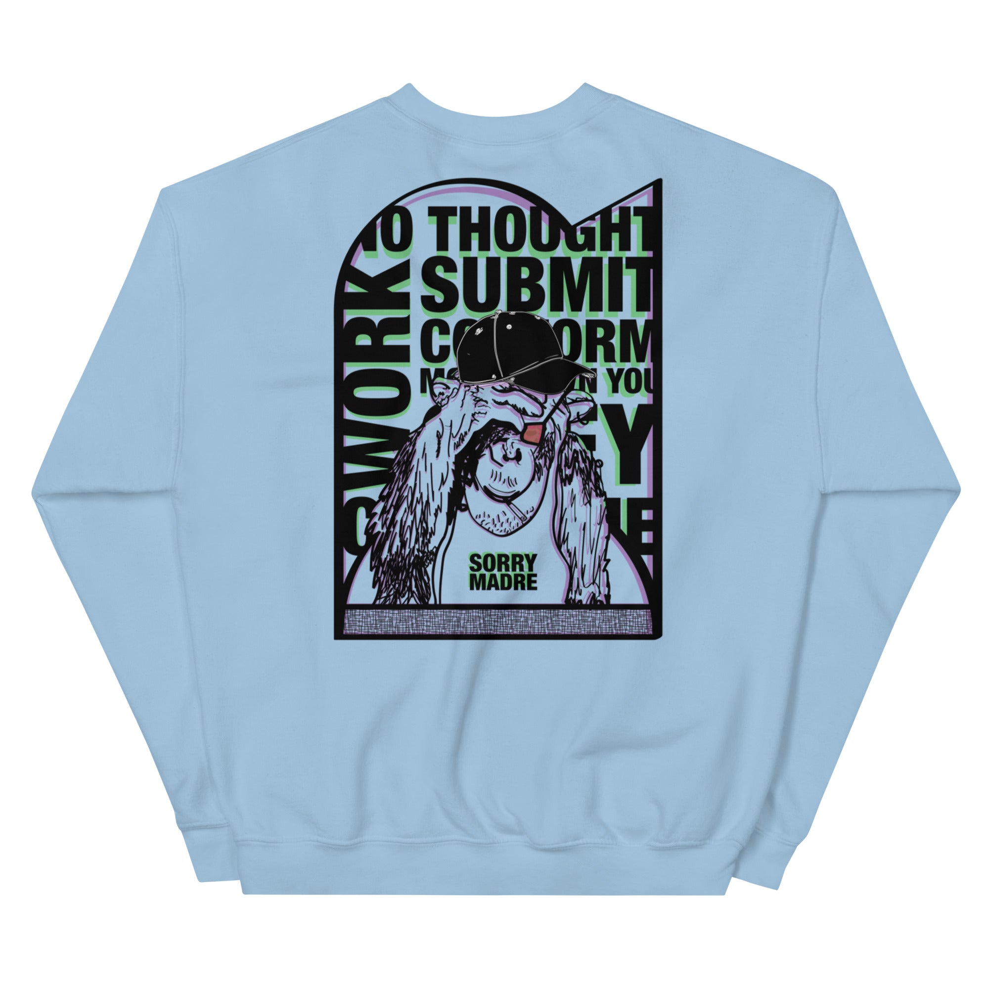 SorryMadre | Command | Embroidered Sweatshirt