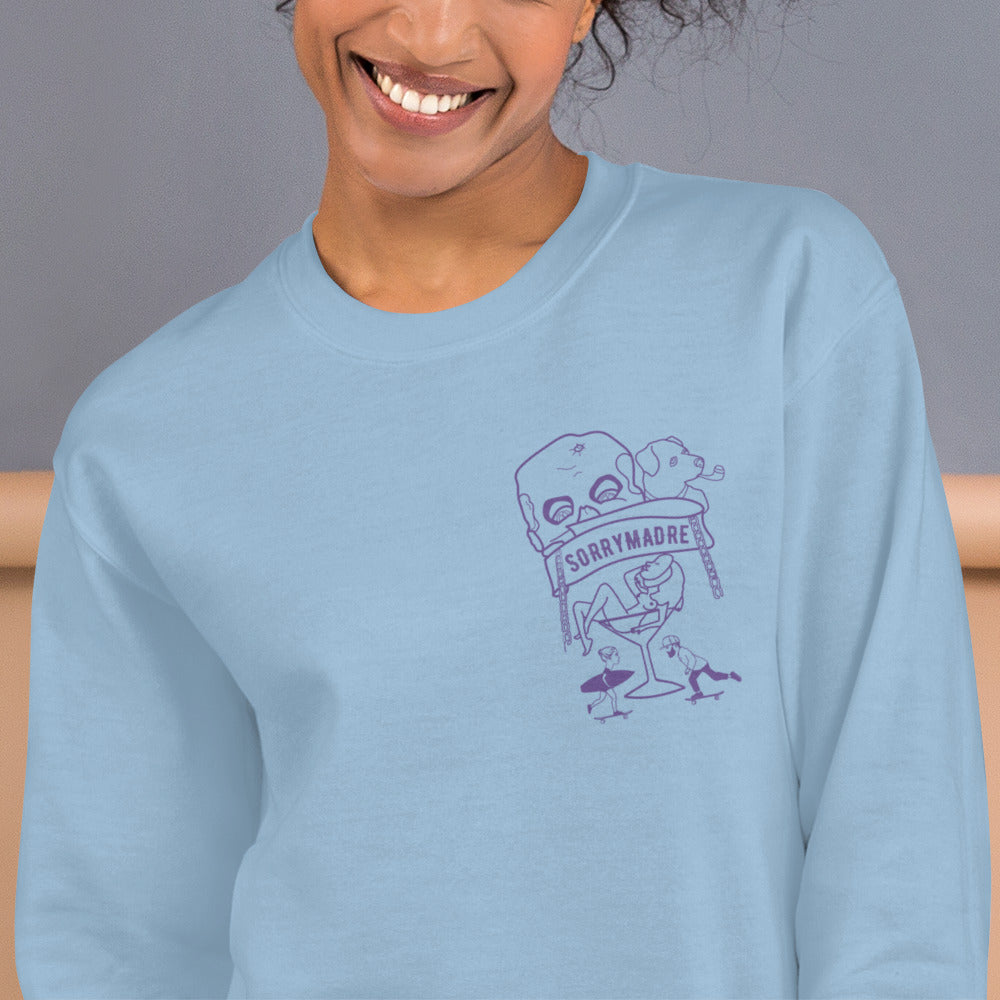 SorryMadre | Command | Embroidered Sweatshirt