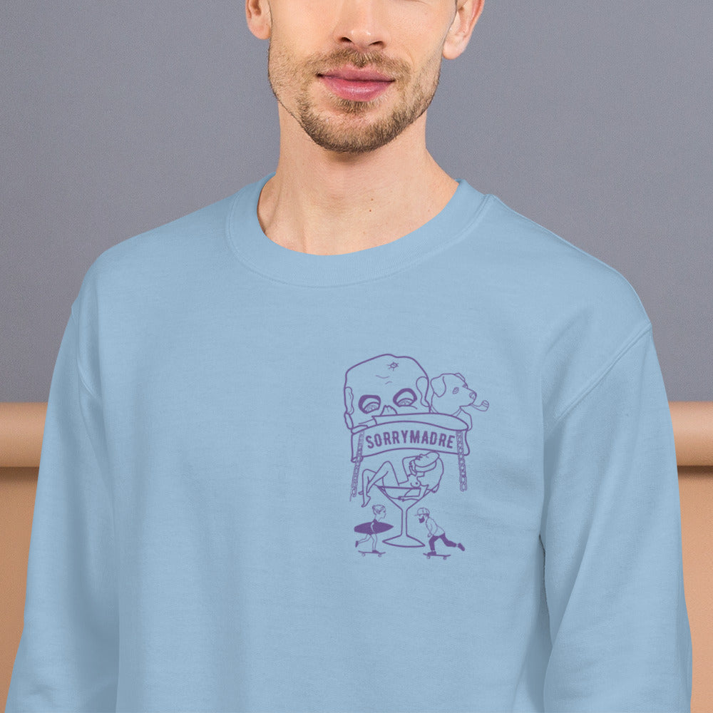 SorryMadre | Command | Embroidered Sweatshirt