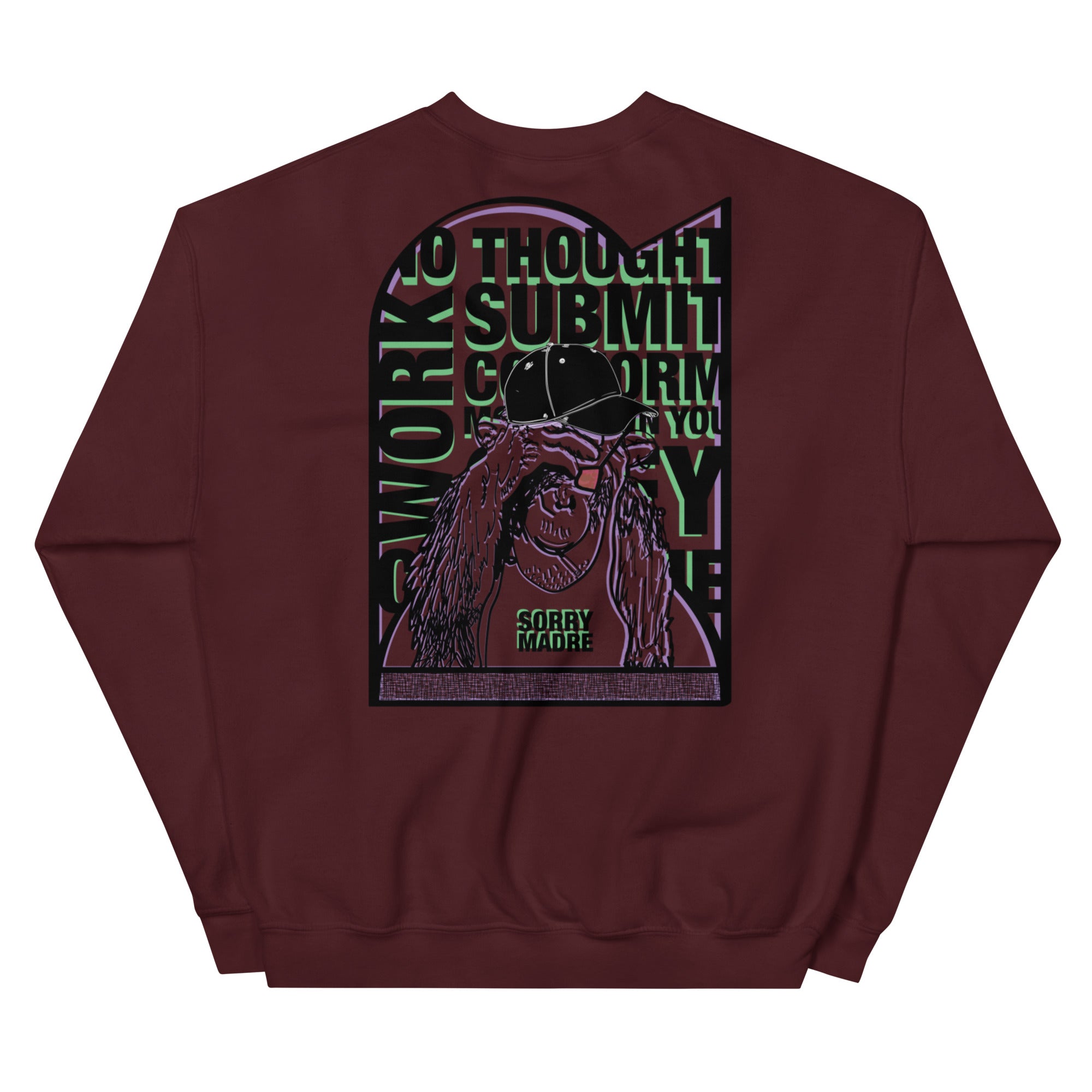 SorryMadre | Command | Embroidered Sweatshirt