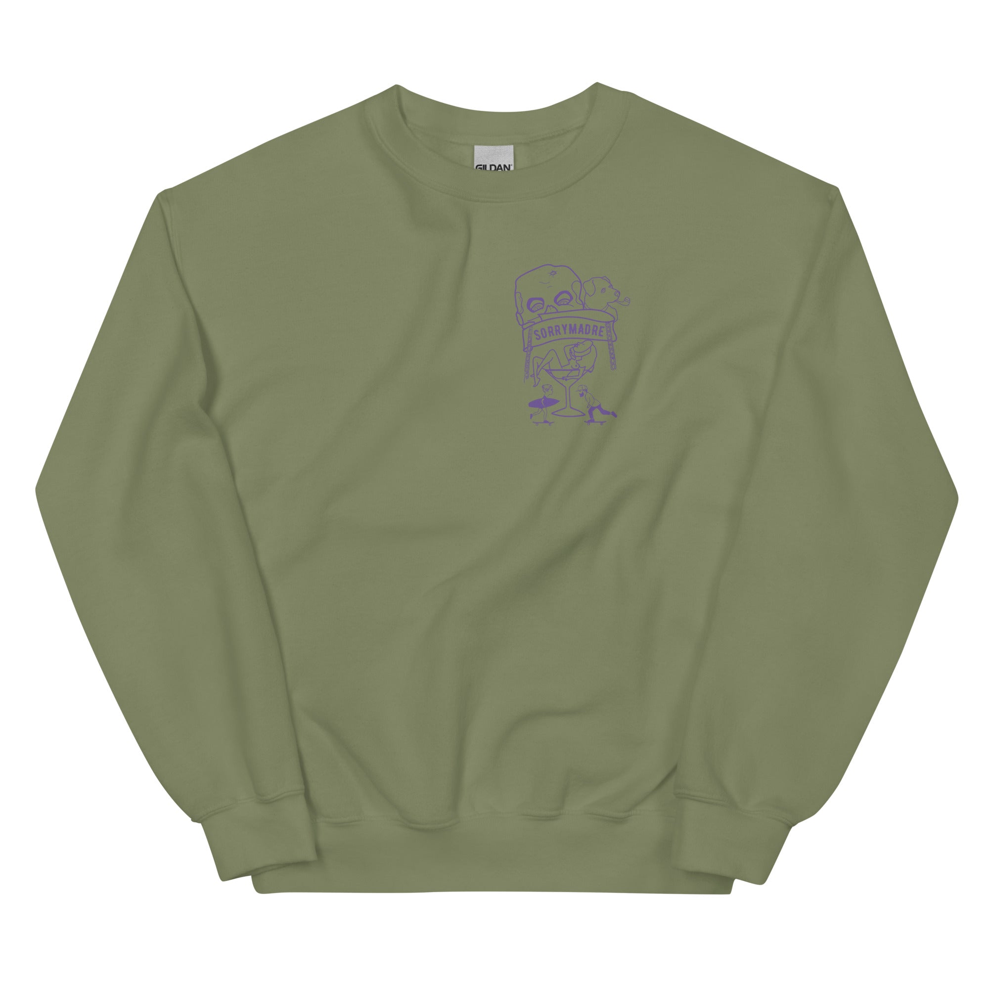 SorryMadre | Command | Embroidered Sweatshirt