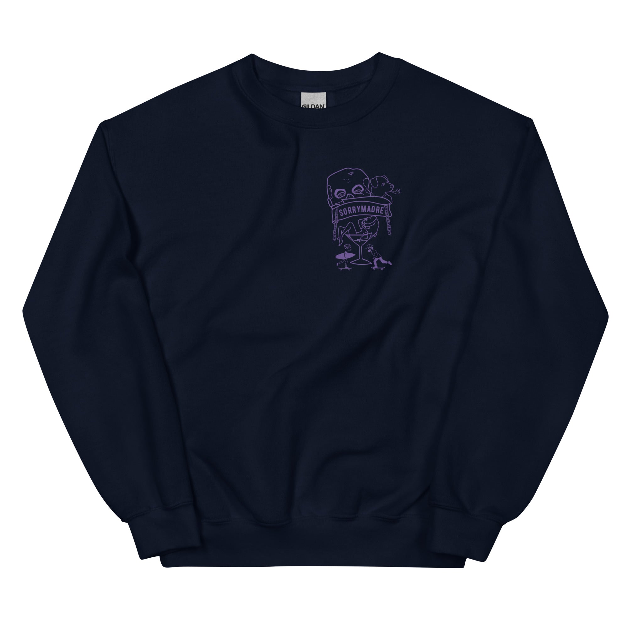 SorryMadre | Command | Embroidered Sweatshirt