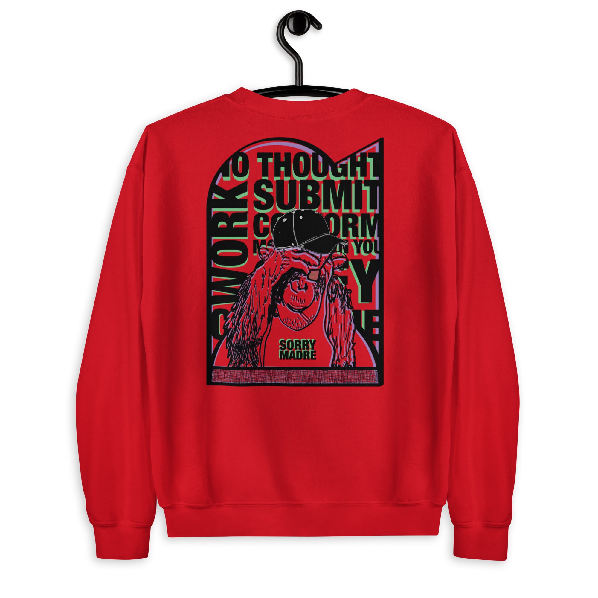 SorryMadre | Command | Embroidered Sweatshirt