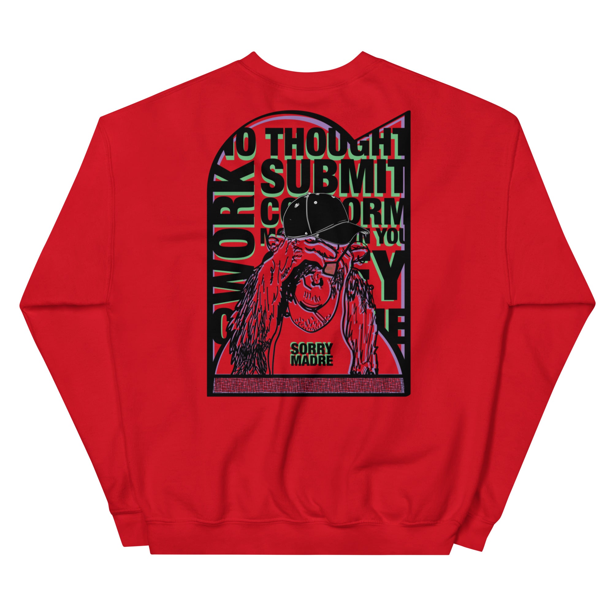 SorryMadre | Command | Embroidered Sweatshirt