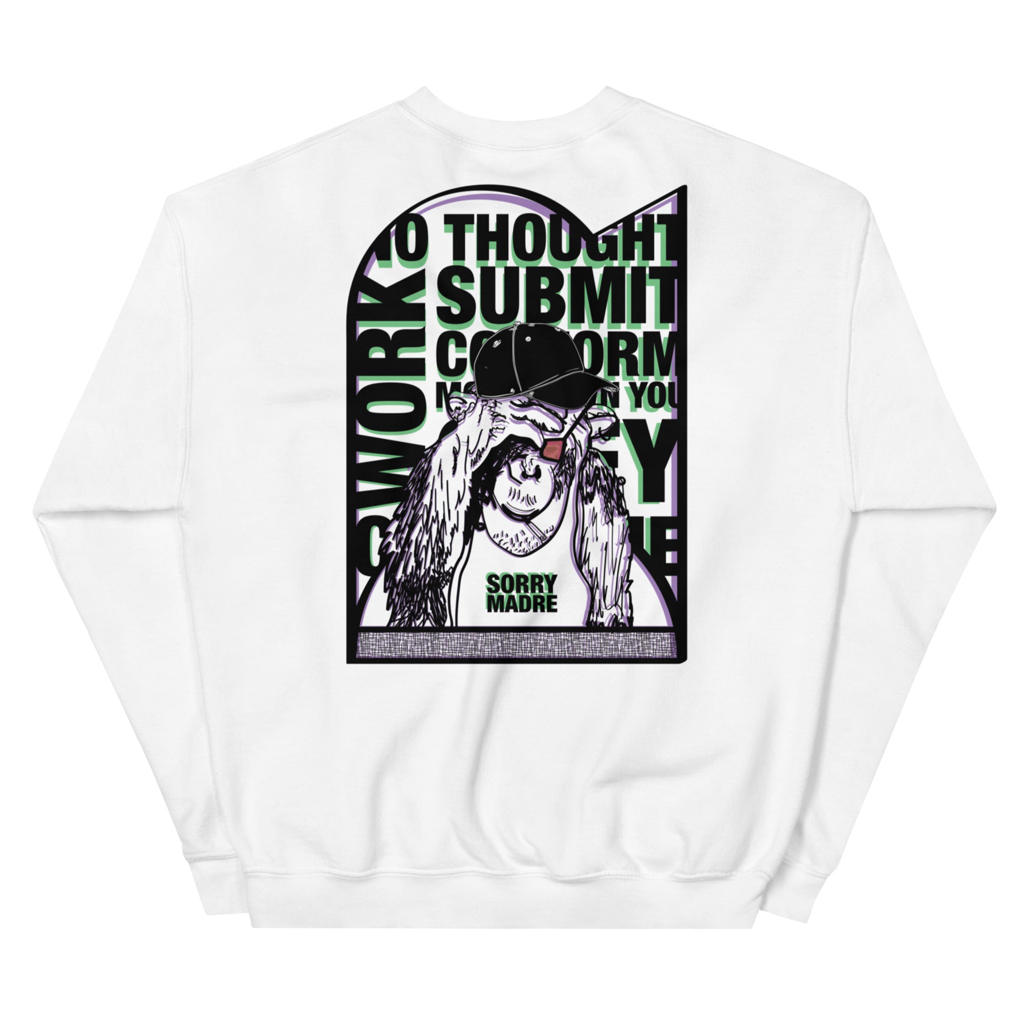 SorryMadre | Command | Embroidered Sweatshirt