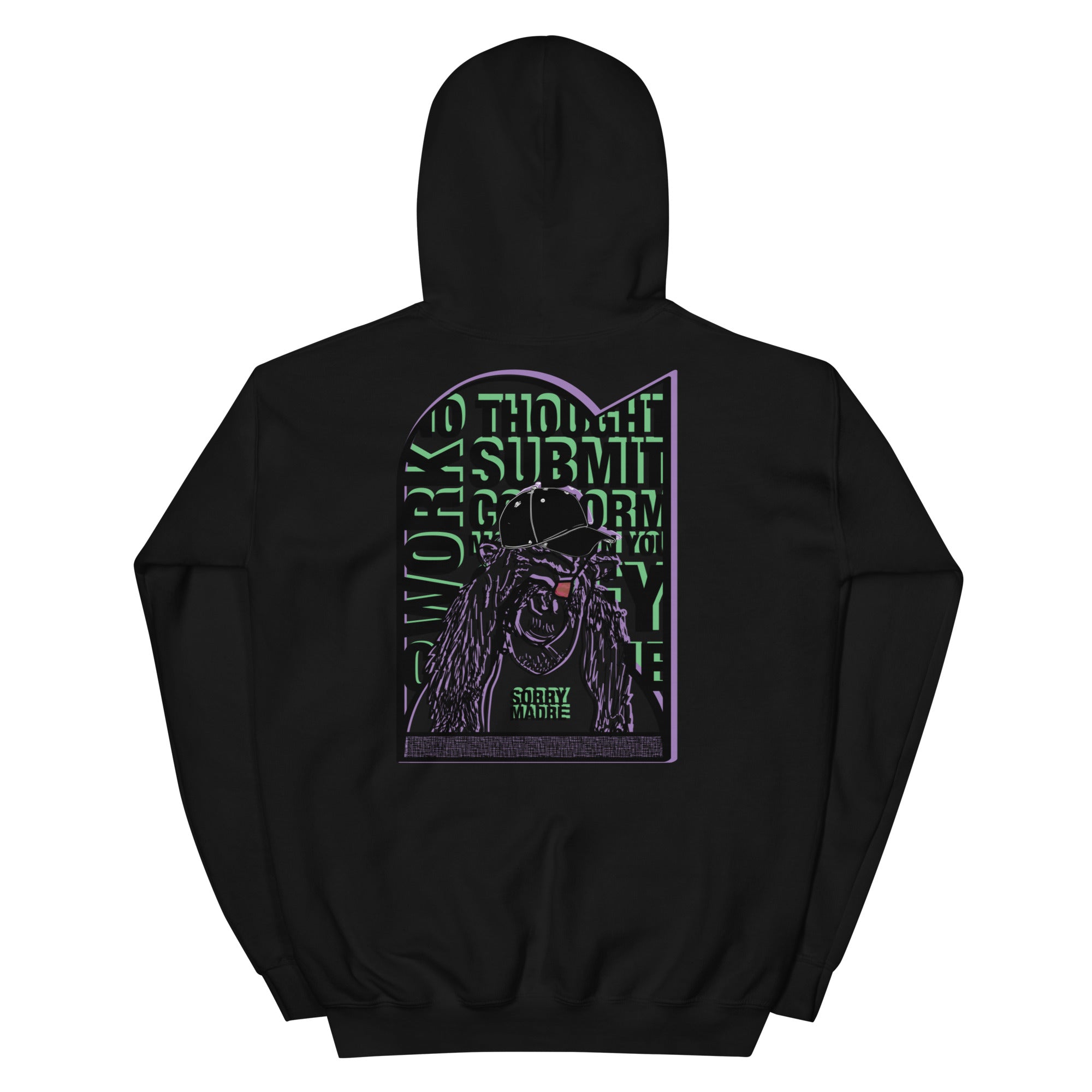 SorryMadre | Command | Embroidered Hoodie