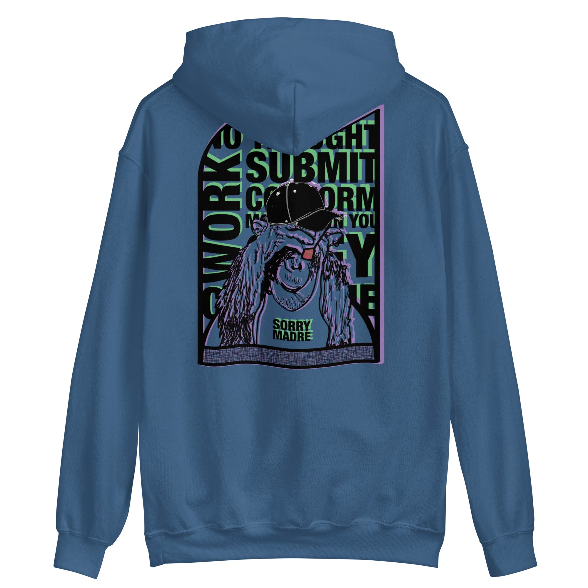 SorryMadre | Command | Embroidered Hoodie