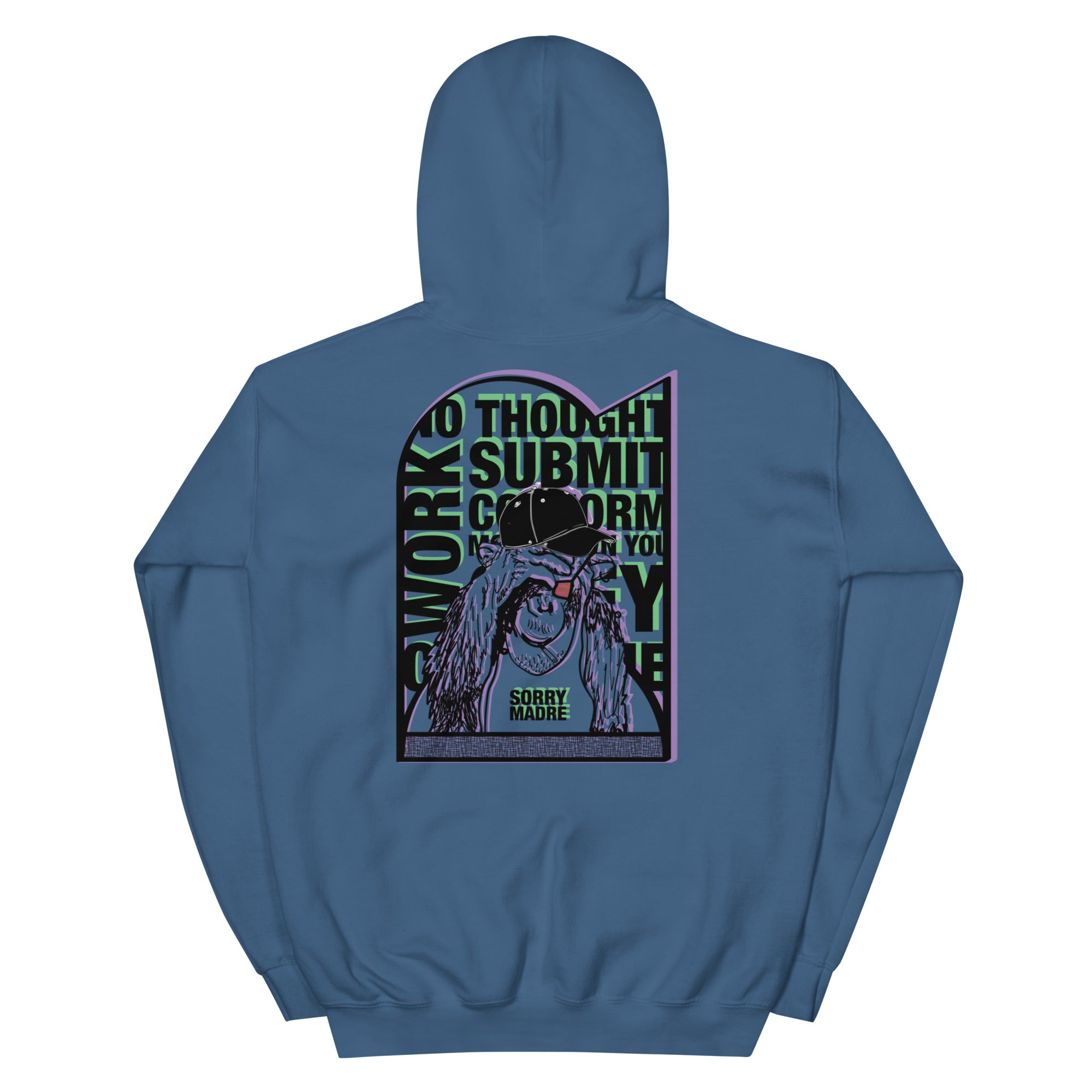 SorryMadre | Command | Embroidered Hoodie