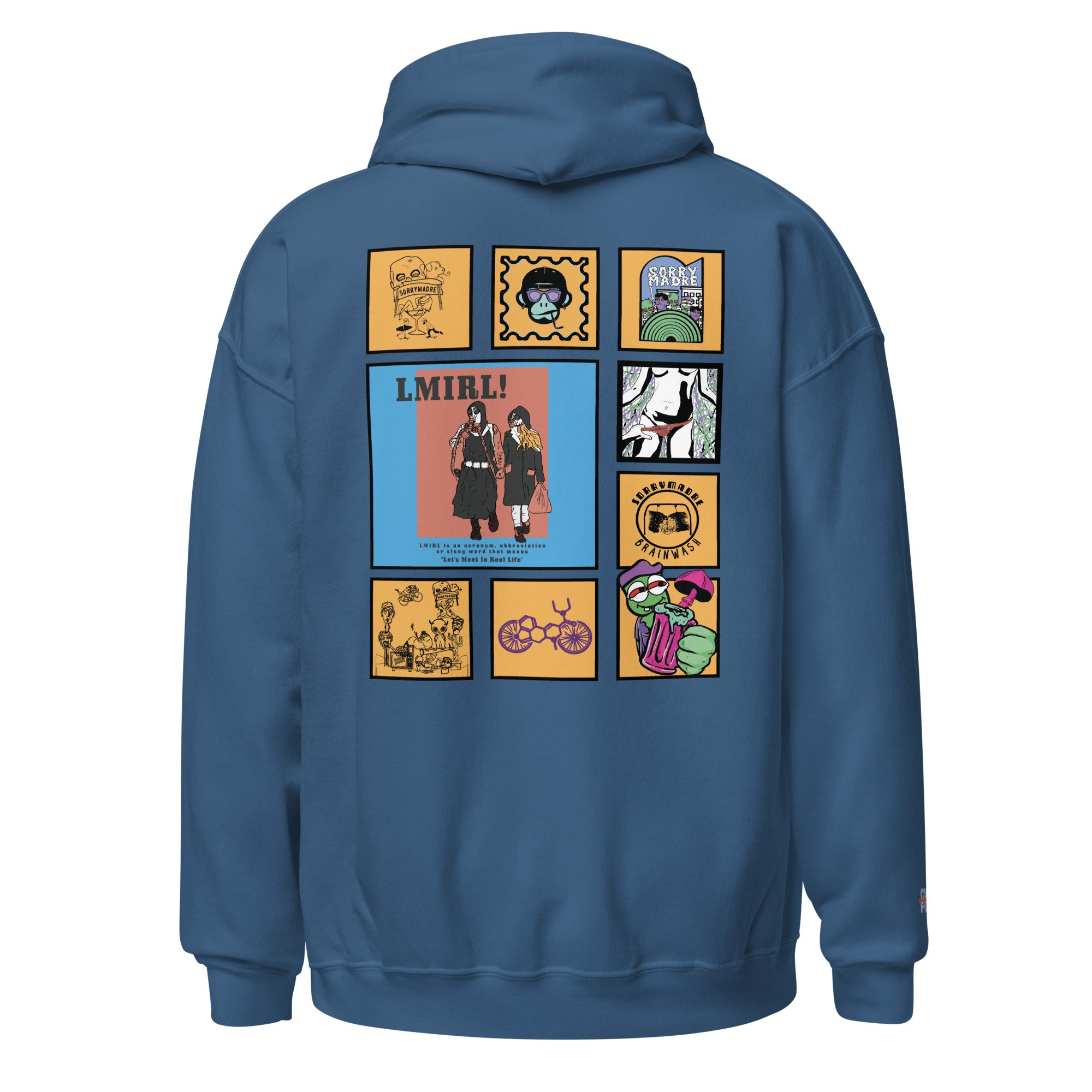 SorryMadre | All In One | Embroidered Hoodie