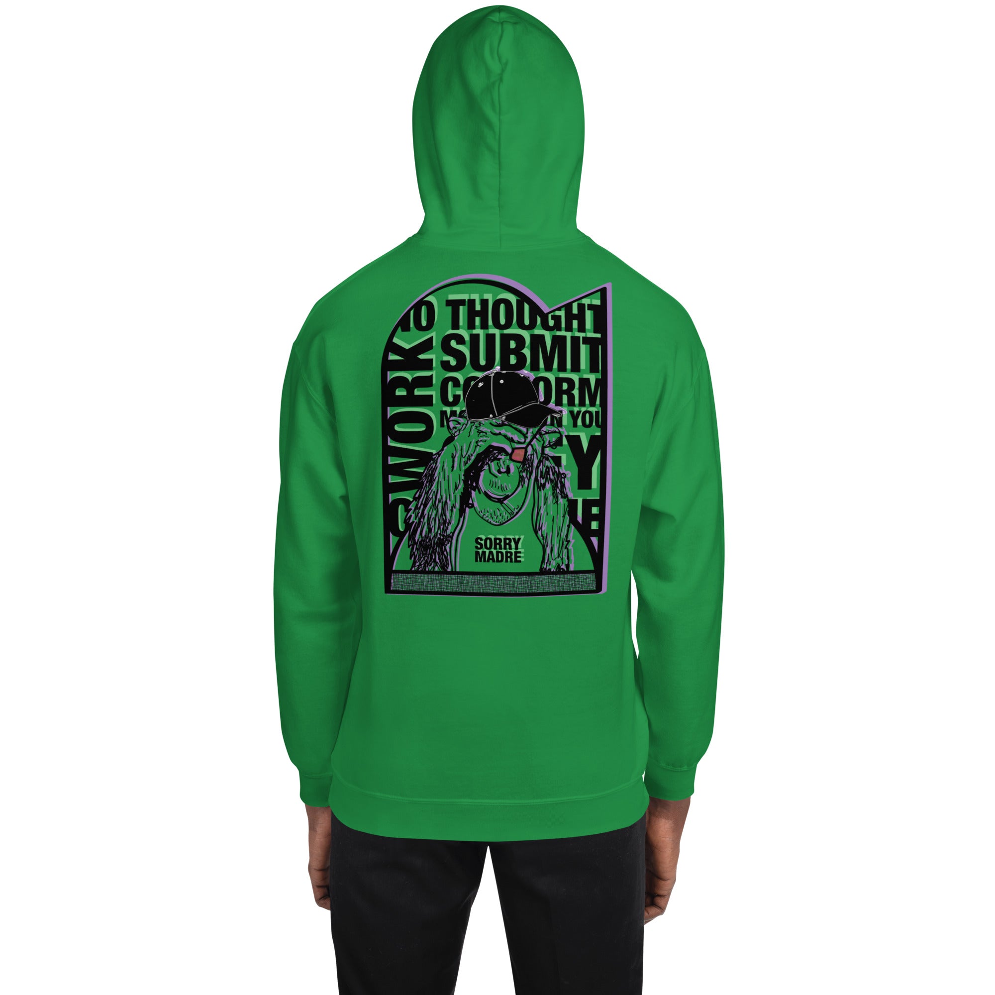 SorryMadre | Command | Embroidered Hoodie