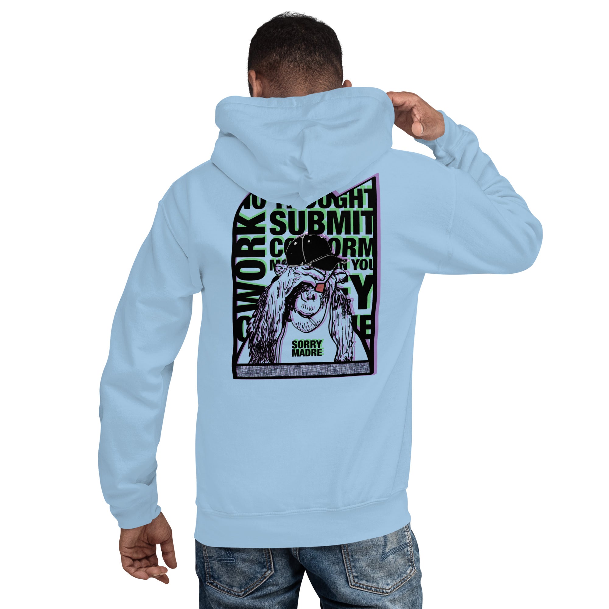 SorryMadre | Command | Embroidered Hoodie