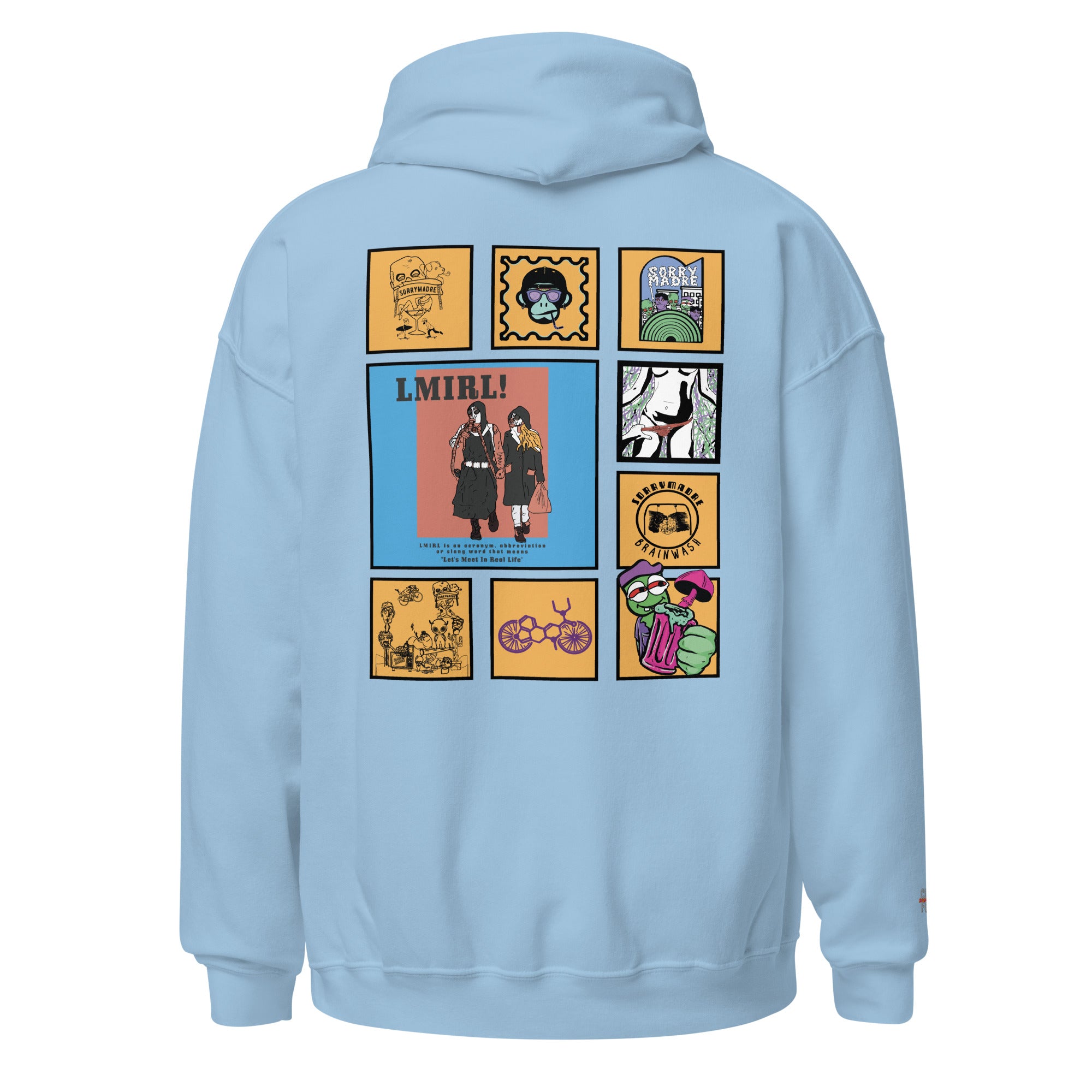 SorryMadre | All In One | Embroidered Hoodie