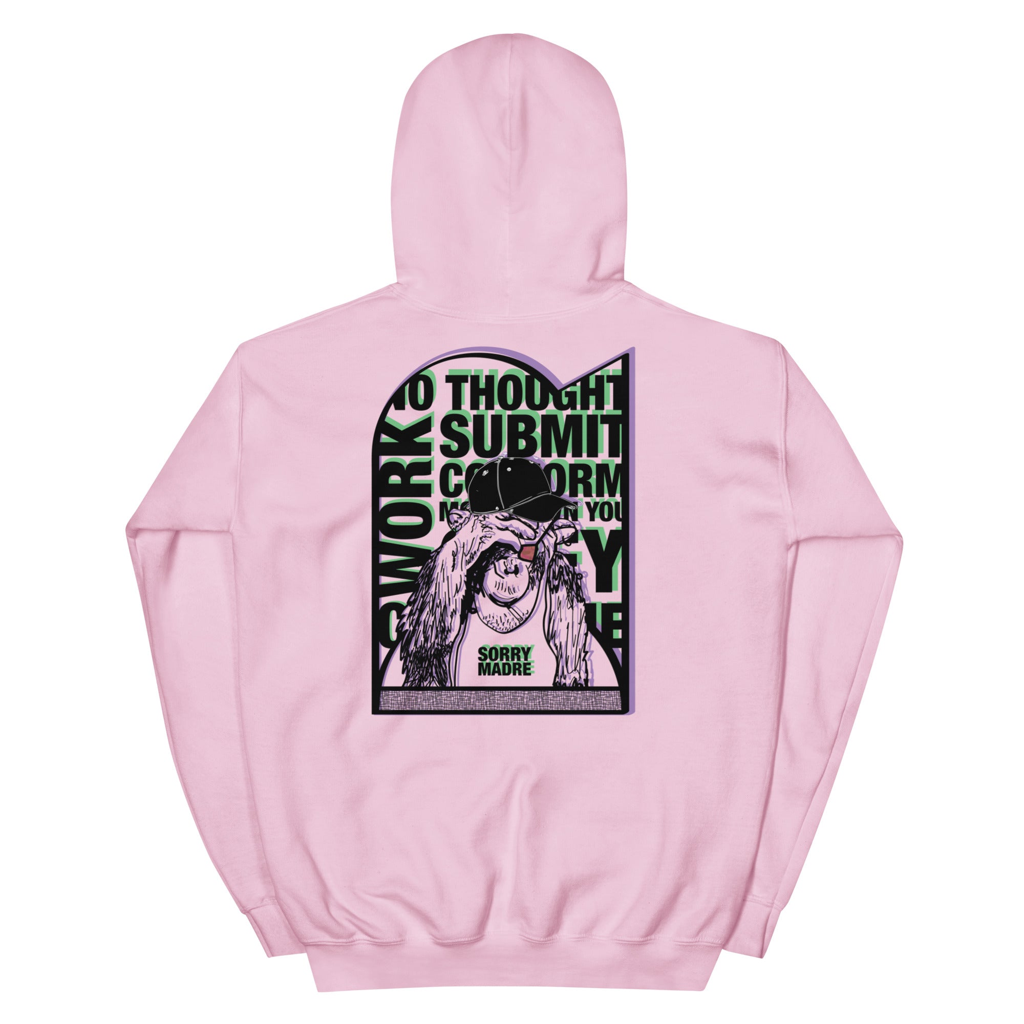 SorryMadre | Command | Embroidered Hoodie