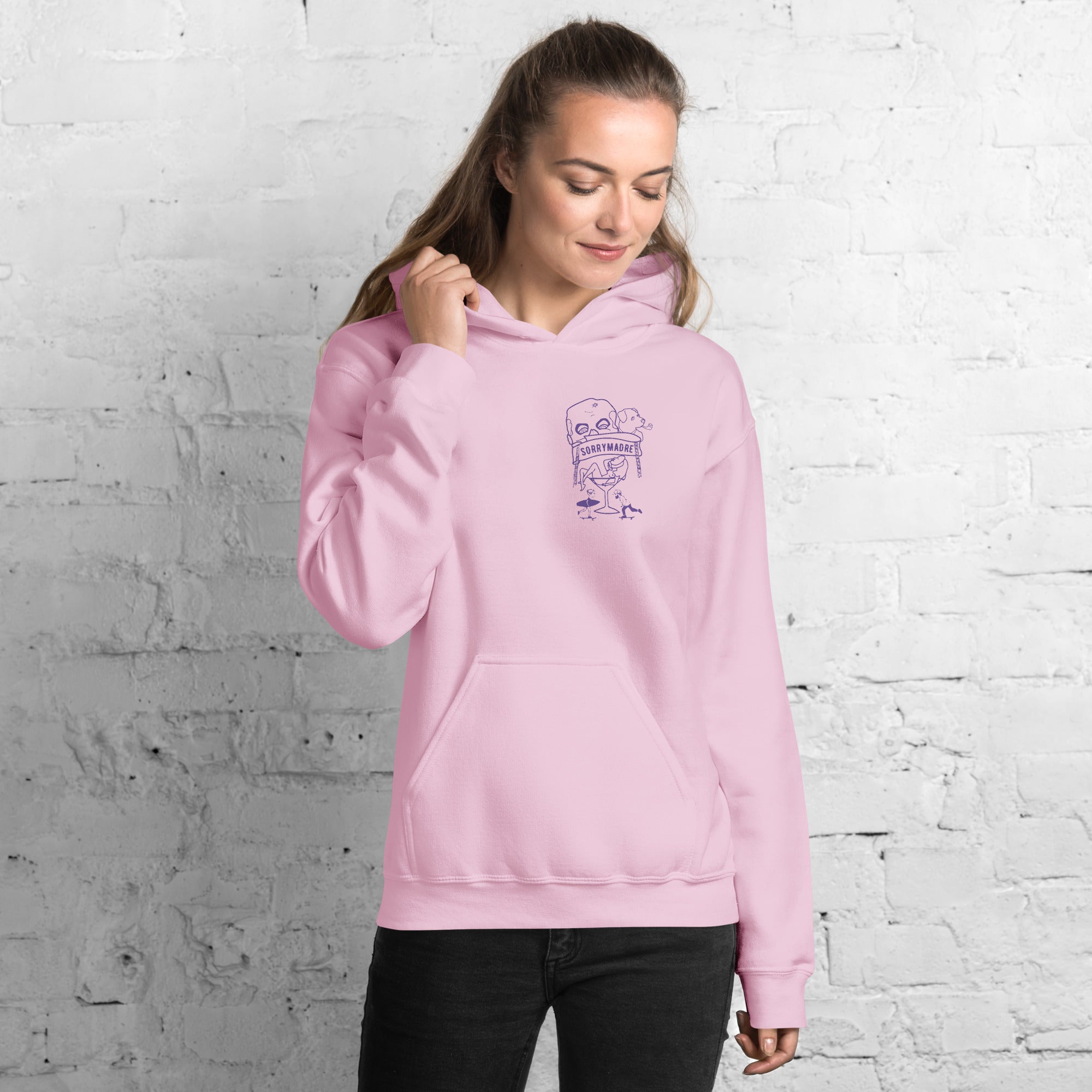 SorryMadre | Command | Embroidered Hoodie