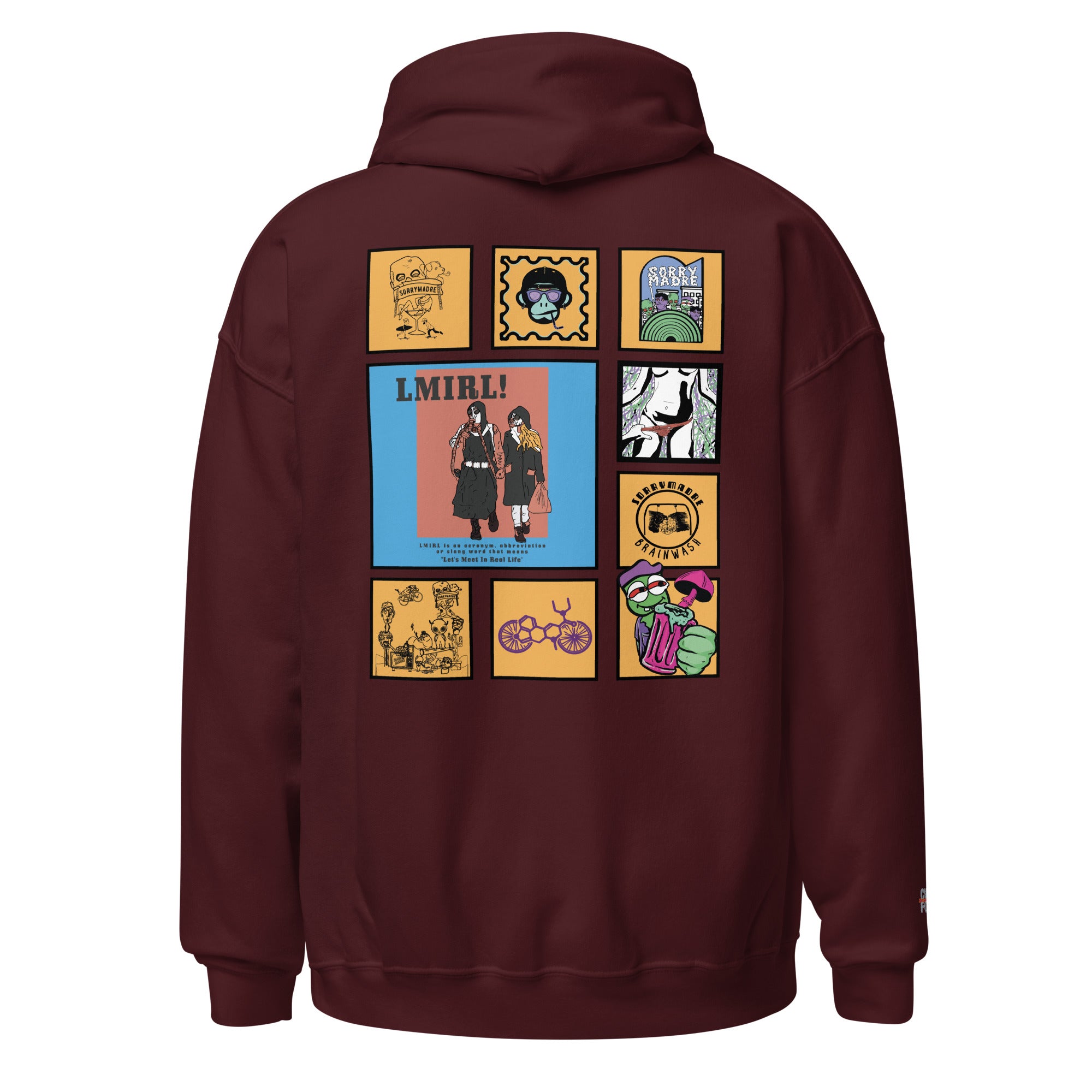 SorryMadre | All In One | Embroidered Hoodie