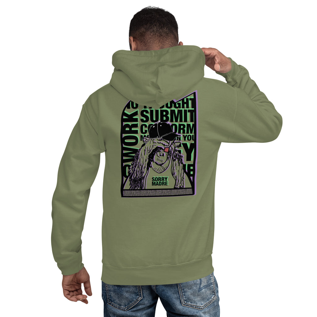 SorryMadre | Command | Embroidered Hoodie