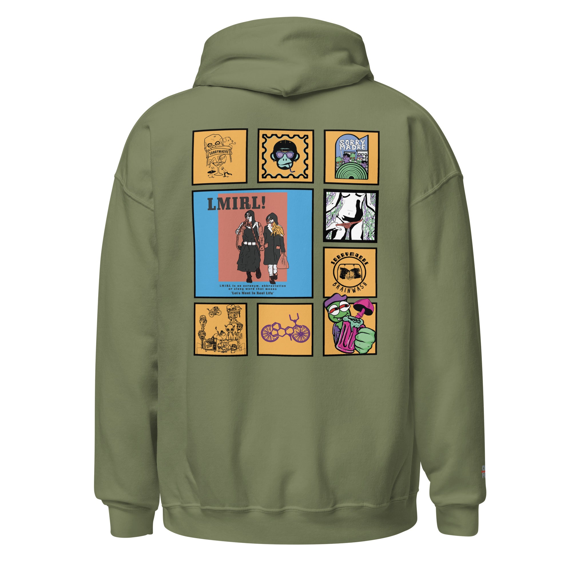 SorryMadre | All In One | Embroidered Hoodie