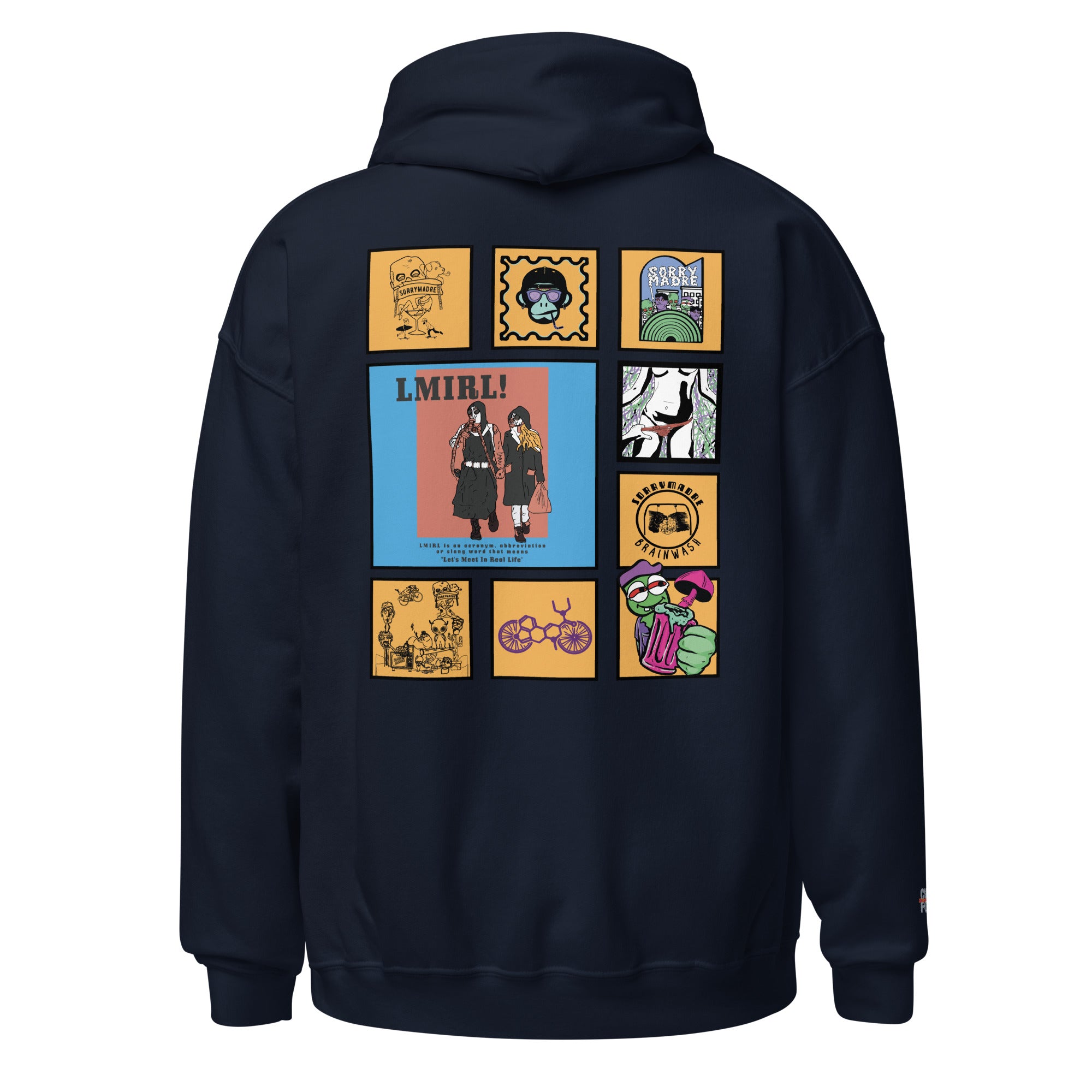 SorryMadre | All In One | Embroidered Hoodie