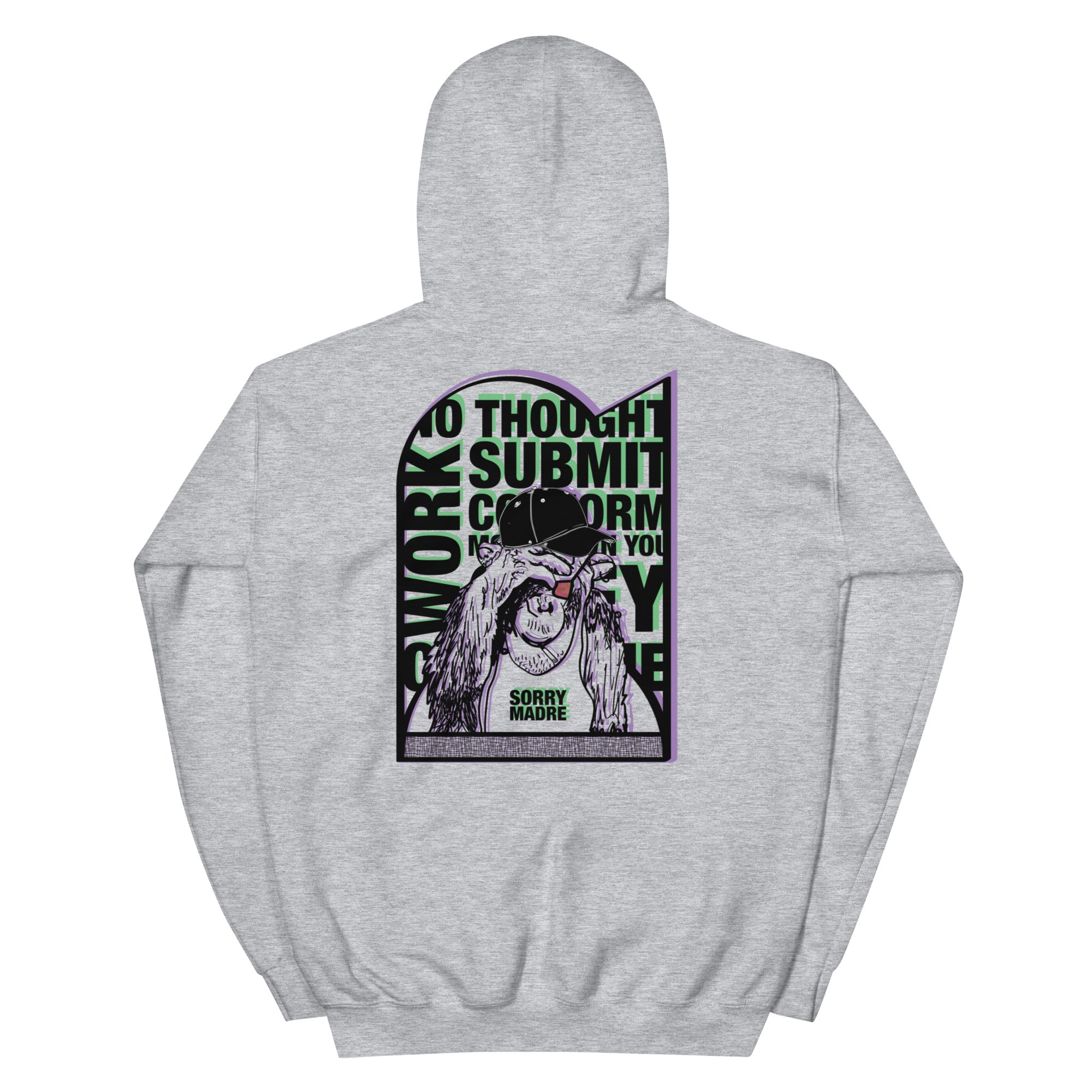 SorryMadre | Command | Embroidered Hoodie