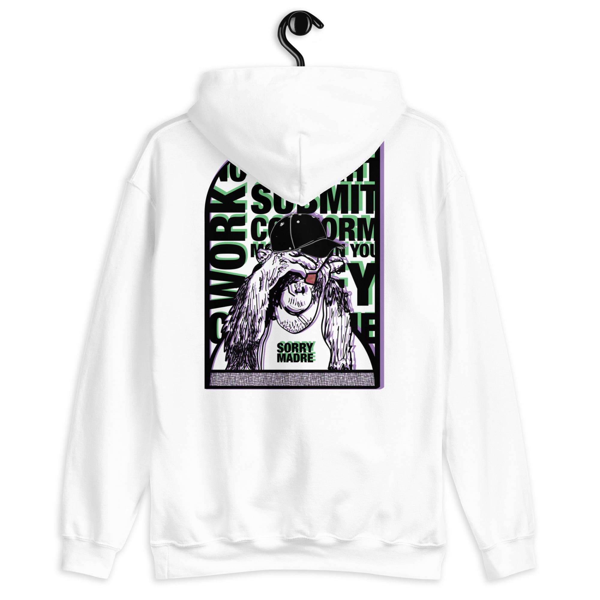 SorryMadre | Command | Embroidered Hoodie