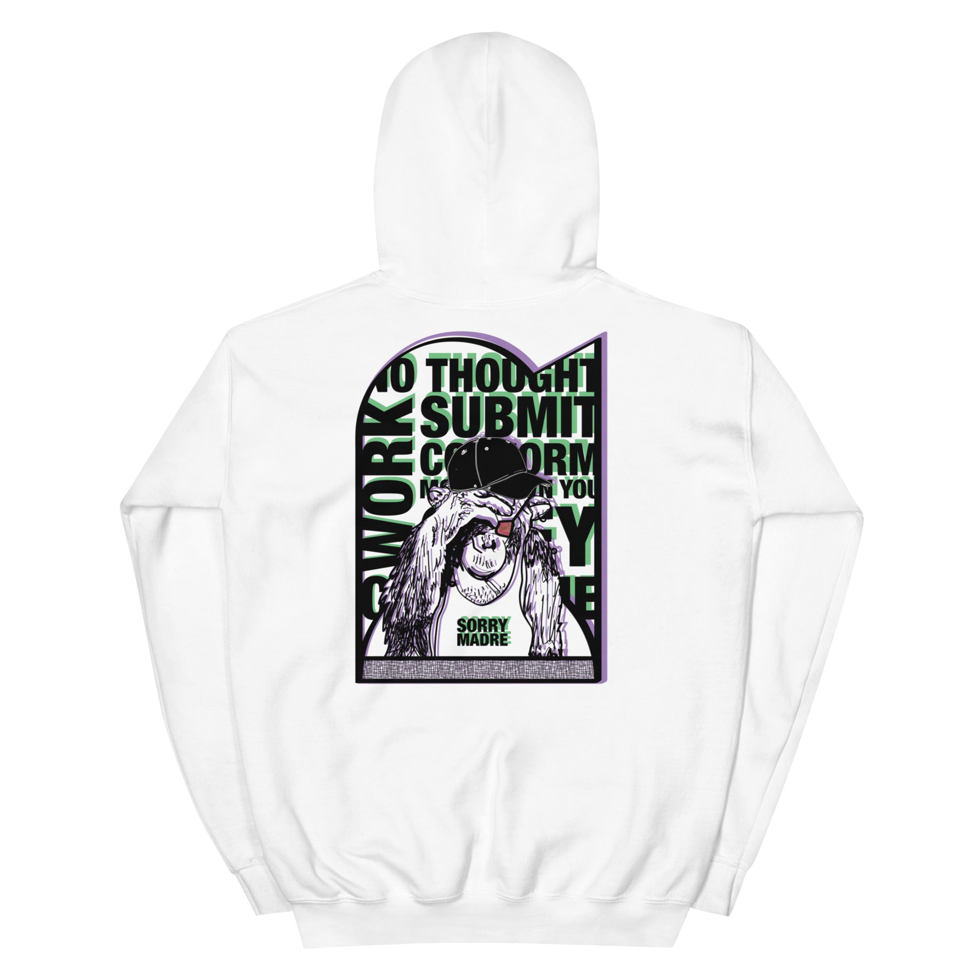 SorryMadre | Command | Embroidered Hoodie
