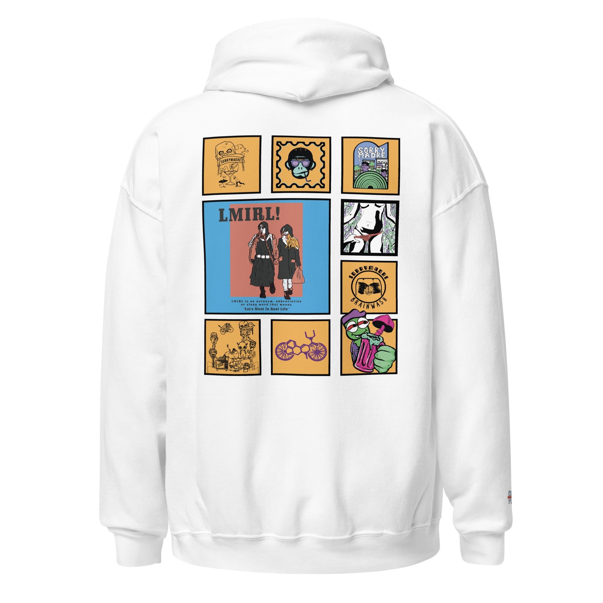 SorryMadre | All In One | Embroidered Hoodie